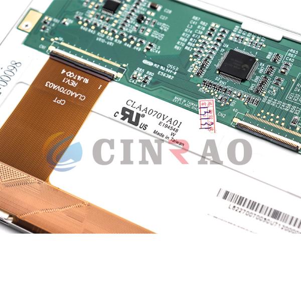 CPT 7.0 Inch CLAA070VA01 GPS LCD Screen Panel For Automobile Spare Parts
