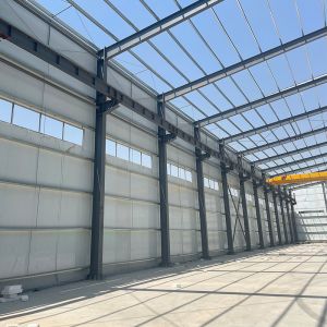 China Galvanised Steel Buildings Prefabricated Industrial Steel Structure Warehouse Building wholesale