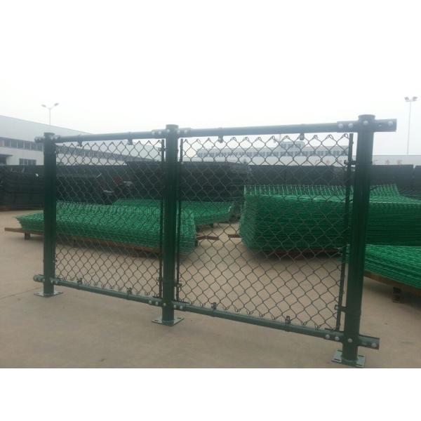 Hot Dipped Galvanized Pvc Coated Chain Link Fence 2.0mm Wire Dia