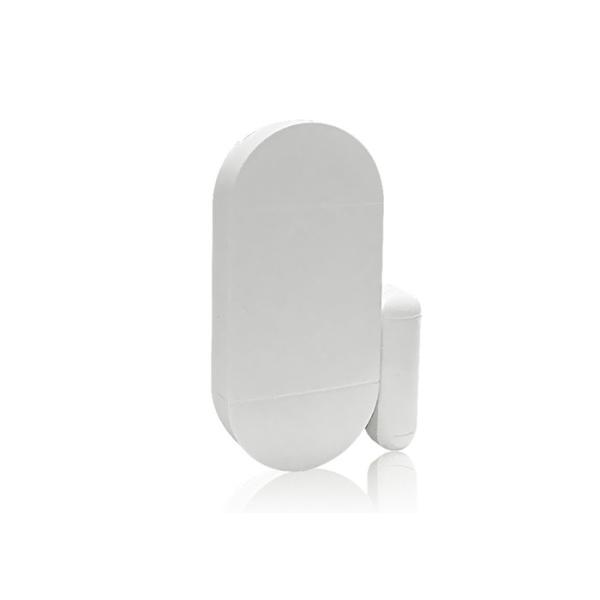 White ABS Wireless Magnetic Door Security Alarms For Home Window