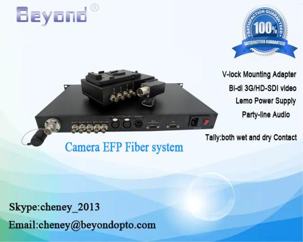 Quality Anton/Bauer live-production link with HD-SDI&Genlock,PGM/ENG,Intercom,Tally,Romete to fiber multiplexer for sale