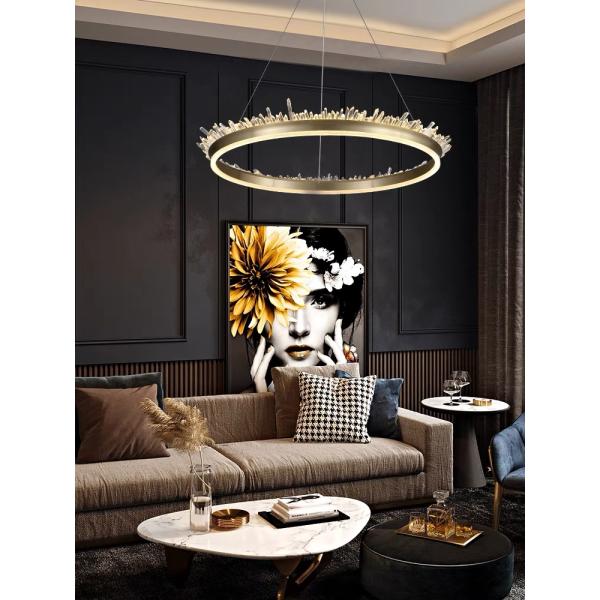 Crystal Chandelier with Customizable Design for Home Decoration and Low MOQ