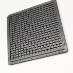 Injection Moulding Waffle Tray Packaging Black ESD Stackable