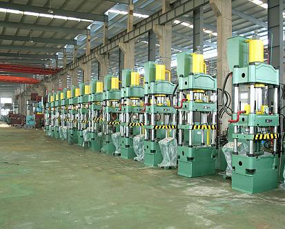 BAIYUN Brand Brake Pad Hydraulic Press Machine With IATF16949