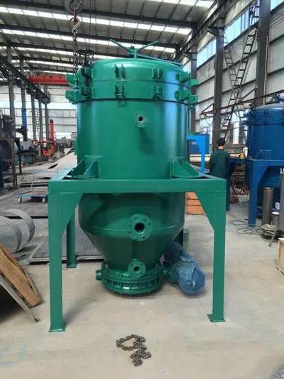 Quality Industrial Vertical Leaf Filter Design Vane Filter Vibrating Slag Discharge Integrates Multiple for sale