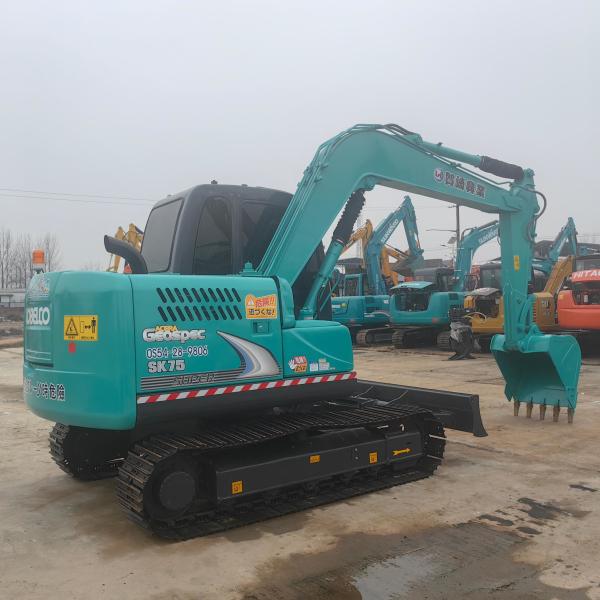 2024 Year 7 Ton Mini Machine Used Kobelco 75 Excavator
