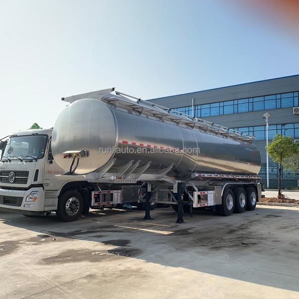 Factory Oil Petrol Gasoline Diesel Transport Heavy Duty Tanker Semi Truck Trailer Semi Trailer Tank