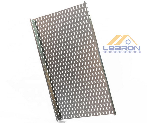 0.8-2.5mm Thickness Precision Machined Parts 100-800mm Width Steel Cable Tray