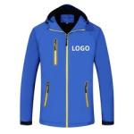 Work Outer Wear Apparel Uniform Soft Shell Waterproof Windproof Windbreaker