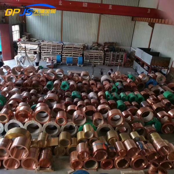 C101 C1011 C10100 Thin Copper Strip Coil 1/2 Inch 3/4" 3/8"