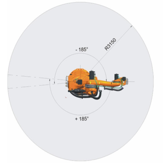 IP65 Protection 5 Axis Kuka Robot Arm Compact With KR C4 Compact Controller