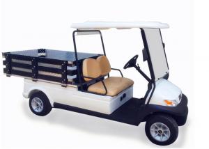 China 2 Seats 48V Electrical Golf Car With Preserving Timber For Hotel Luggage wholesale