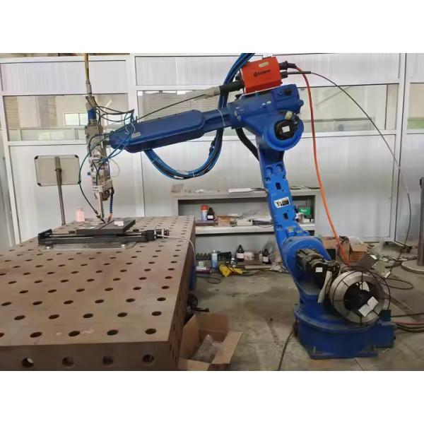 Max Laser Source Bearing 6 Axis Robot Arm 1500W Fiber Laser Welding Machine for Easy Operation and Industrial Welding