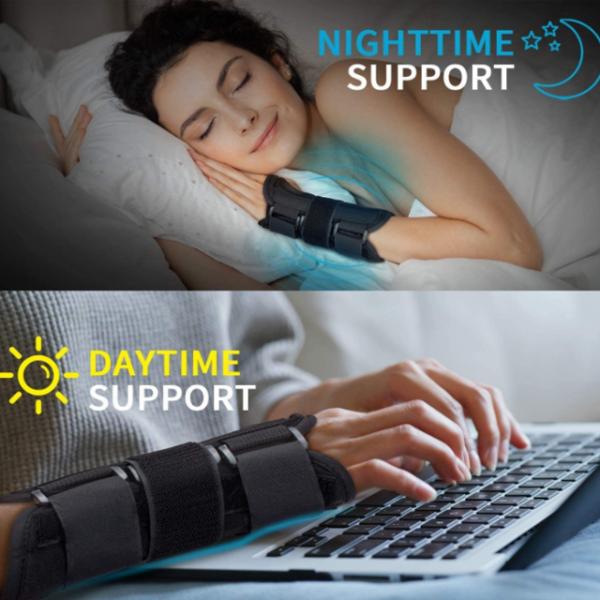 2021 Hot Sale Breathable Foam Wrist Brace Night Wrist Sleep Support