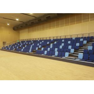 China University Modular Grandstands Upholstered Seating For Muti Purpose Hall wholesale