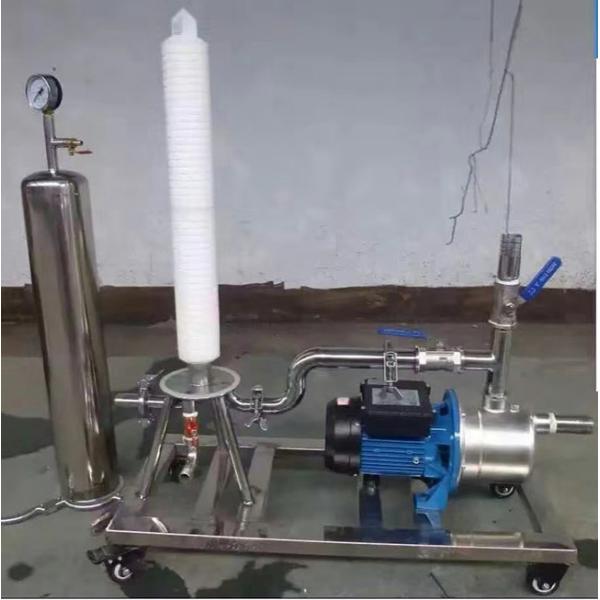 20 Inch 10 Inch Cartridge Filter Housing Ss316 Stainless Steel Micro