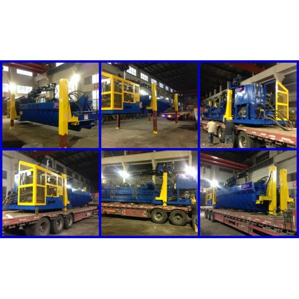 215kW Metal High Speed Baler Scrap Car Balers For Sale