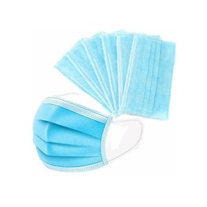 Buy cheap Anti Bacteria Blue Half EN149 2001 Earloop Face Masks from wholesalers