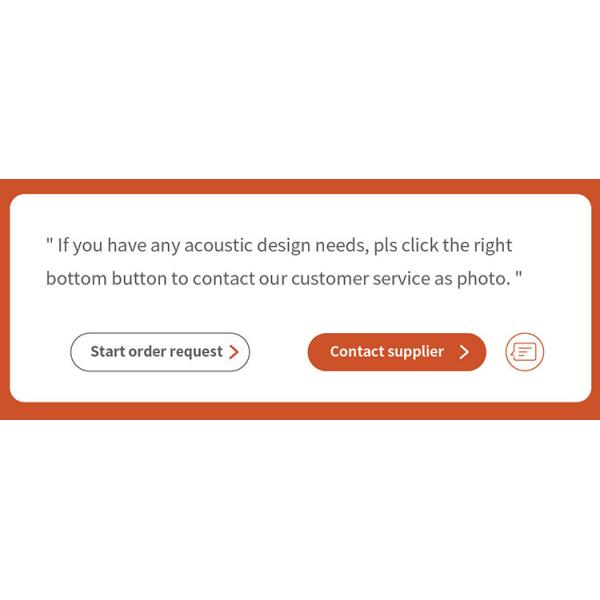 Great Sound Absorption Perforated Acoustic Wood Panels for House Decoration