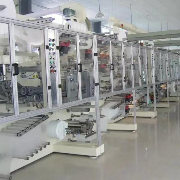 Quality Baby Diaper Machine Big Elastic tape New type Second hand used Machinery for sale