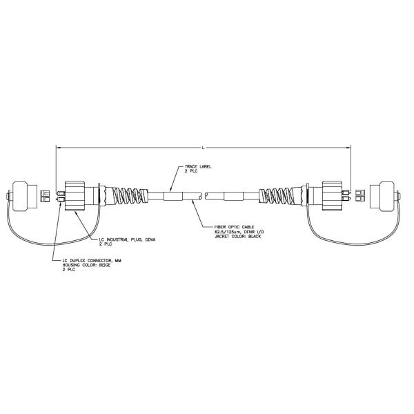 LC Plug Fiber Optic Patch Cord 7.0mm G657A1 LSZH Non-armored For LTE RRU