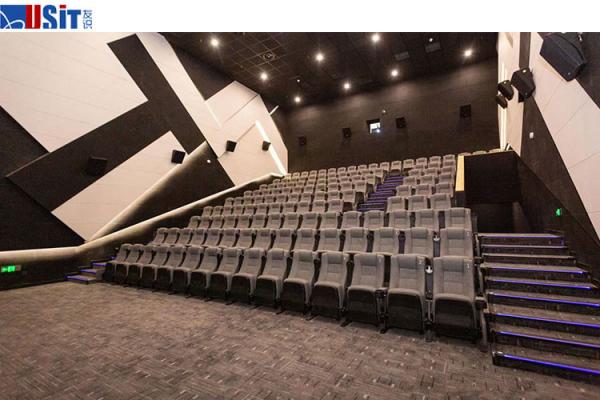 Quality CA117 Folding Cinema Armchair commercial Theater Room Chairs for sale