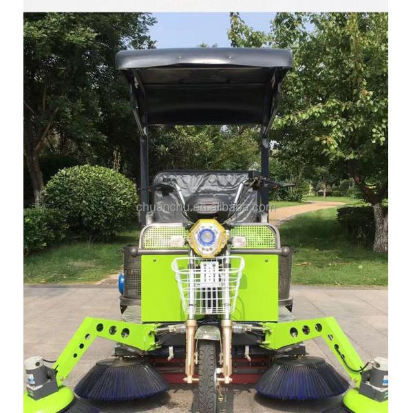 Pure Electric Chinese Commercial Small Sweeping Road Cleaning Machine Ride on Electric Sweeper