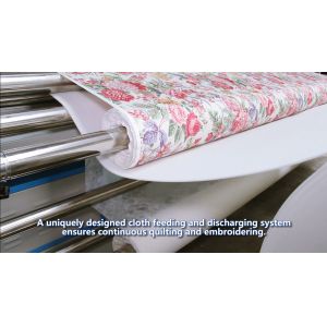 Multi Head Computerized Embroidery Machine With Low Thread Breaking Rate