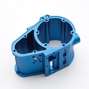 China Customized CNC Machining Parts with Blue Anodizing and Custom Shapes wholesale
