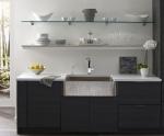 32 x 20 inch Drop-in Apron Bar Prep Sink 16 Gauge Stainless Steel Single Bowl