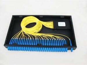 China 1260 - 1650 PLC FBT Coupler For Telecom Network / CATV System Black Color wholesale