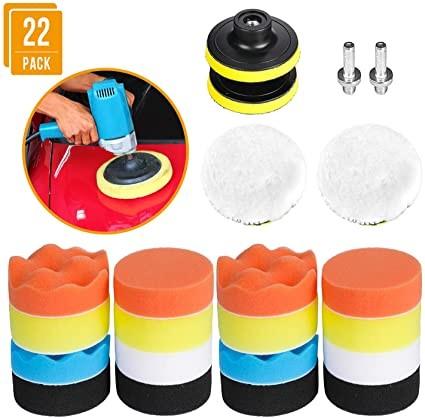 Quality M10 Adaptor Sponge Buffing Pads For Car Buffer Polisher Pads OEM for sale