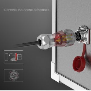 Buy cheap Certificated IP65/IP67 Male Female Bayonet Underwater Circular Connector from wholesalers