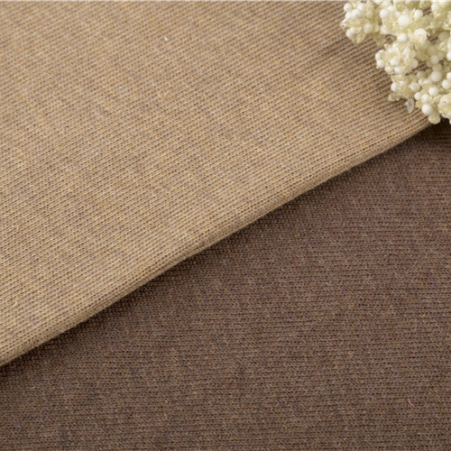 Breathable Solid Knit Fabric , 100% Cotton Combing Yarn Dyed Fabric