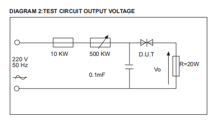 Db3 Diac Trigger Diode And Diac Db4 Db6 Db8 DO 35 150mW Signal