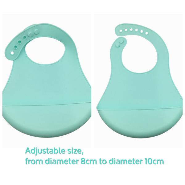 new products 2018 Amazon Best Sellers Product Wholesale Waterproof Silicone baby Bib Easily Wipes Clean