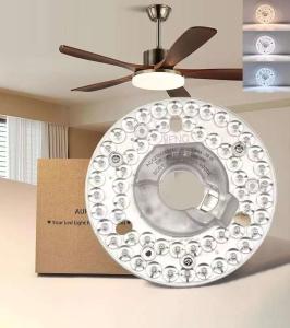 China 4.92” Universal Ceiling Fan Led Light Replacement for Ceiling Fan Flush Mount Ceiling Light, 18W 3CCT 3000K 4000K 6000K 1500LM CRI90 Dimmable Affordable Solution for Hampton Bay Harbor Breeze Hunter on sale