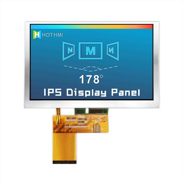 5" TFT LCD Display with RGB Interface 800x480 Dots