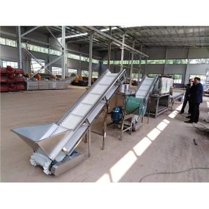 China garlic peeling line, big capacity garlic peeling machine, garlic peeler wholesale