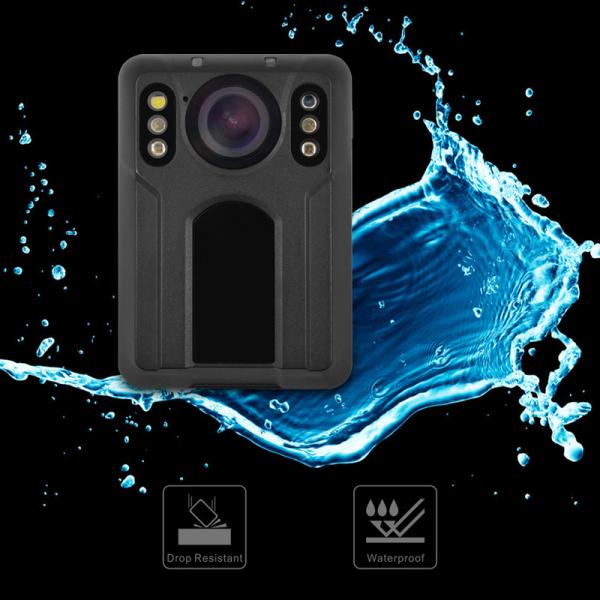 Waterproof Ip65 Police Body Worn Camera CMOS OV4689 Sensor
