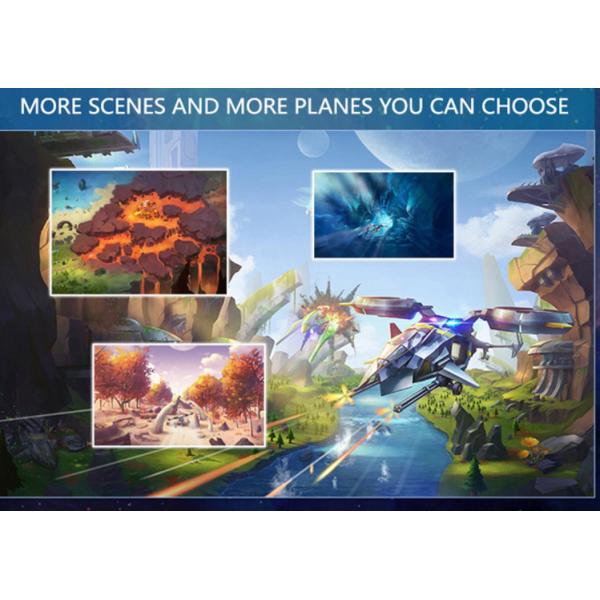 Coffee Shop 3d Helicopter Coin Operated Kiddie Rides 12 Months Warranty