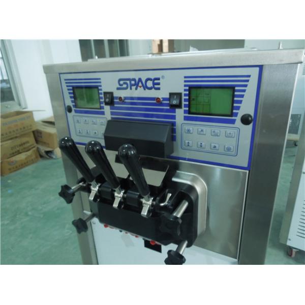 Commercial Soft Serve Yogurt Ice Cream Machine with 3 Tecumseh Compressors