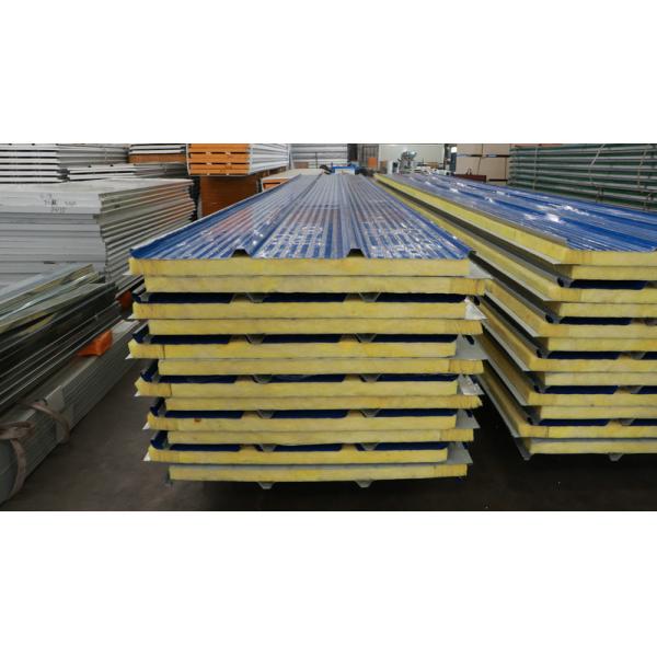 Heat Insulated Glass Wool Sandwich Panel