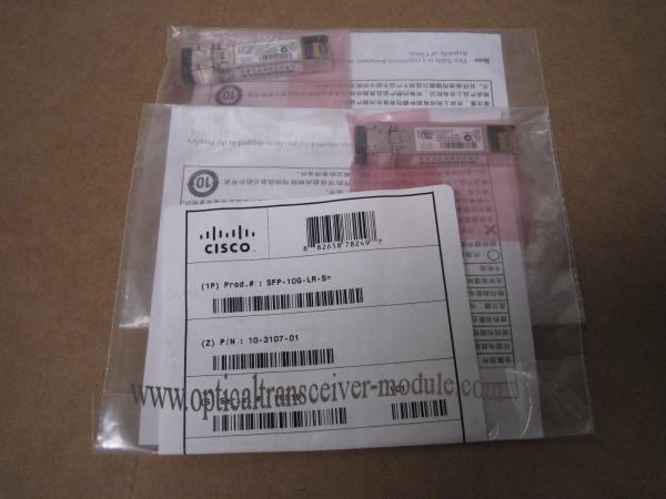 Quality SFP-10G-LR-S Cisco 10 Gig SFP Modules Fiber Optic Transceiver Network for sale