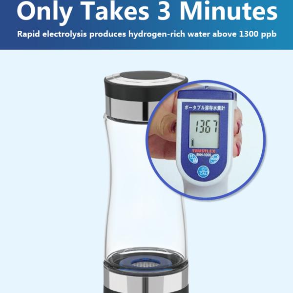 Hydrogen Rich Water Generator Household Handheld Hydrogen Alkaline Water Bottle