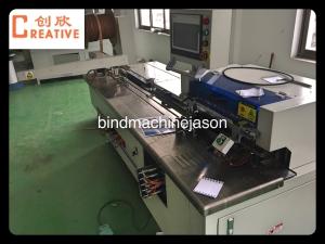 China Wire loop binding machine and hole punching inline PWB580 for notebook wholesale