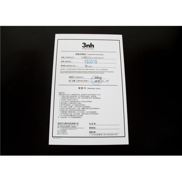 YS3010 Colour Matching Spectrophotometer Camera Locating Fully Automatic Color Difference Meter
