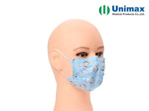 China Cartoon Child 3-Ply Earloop Disposable Surgical Face Mask wholesale