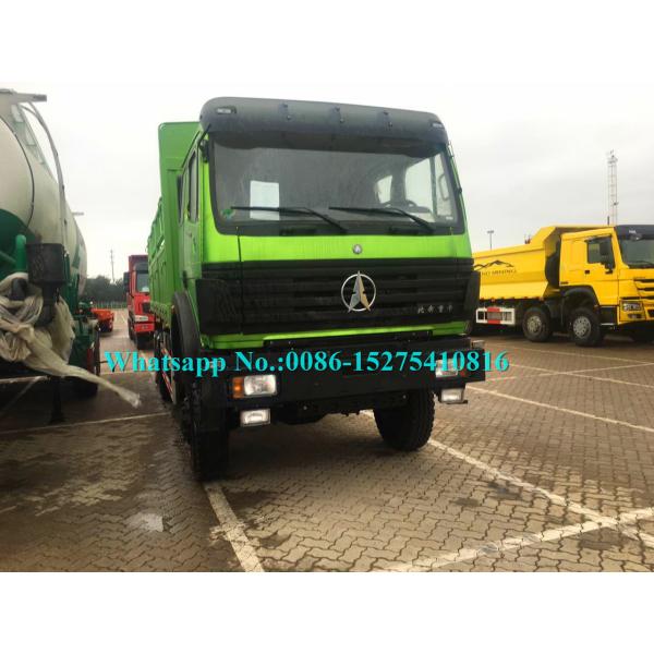 Green 6x4 30 Ton 380hp Heavy Cargo Truck Side Wall Vehicle With Weichai Engine