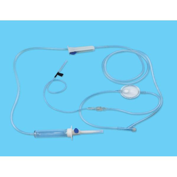 CE ISO Sterile Disposable Infusion Set With Precision Filter Medical Use